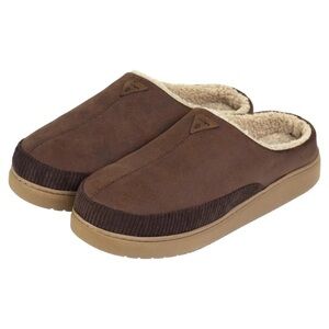 Weatherproof Brown Suede Slip-On Loafers
